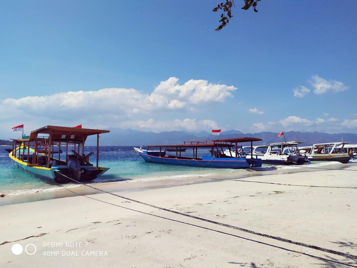 Ferienwohnung Kusuka Bungalow Gili Trawangan Exterior foto