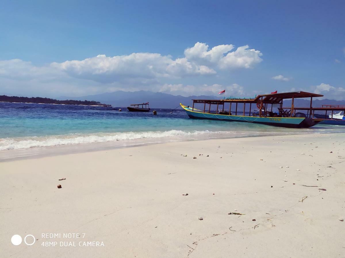 Ferienwohnung Kusuka Bungalow Gili Trawangan Exterior foto