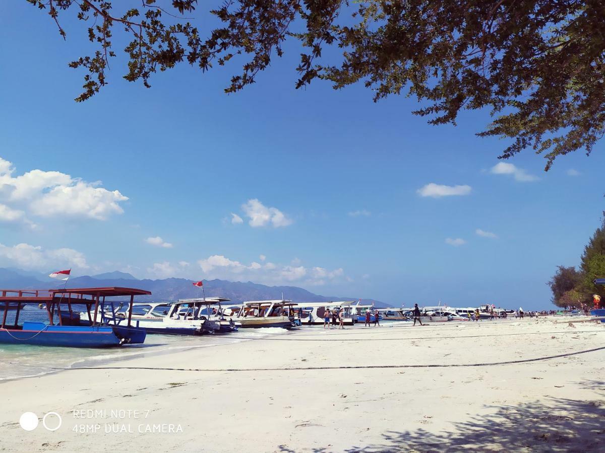 Ferienwohnung Kusuka Bungalow Gili Trawangan Exterior foto