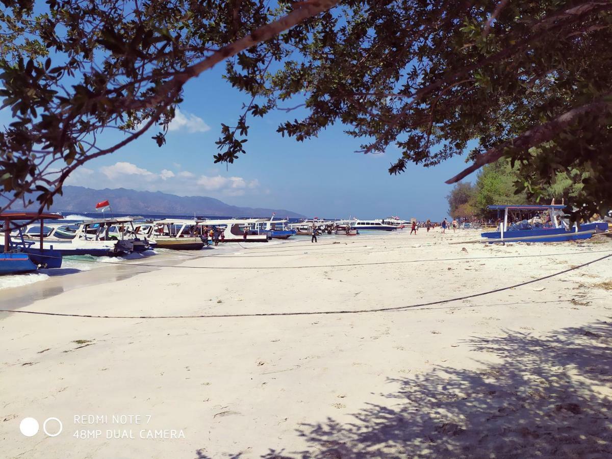 Ferienwohnung Kusuka Bungalow Gili Trawangan Exterior foto