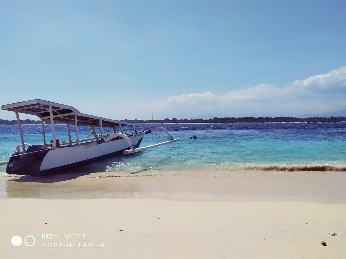 Ferienwohnung Kusuka Bungalow Gili Trawangan Exterior foto