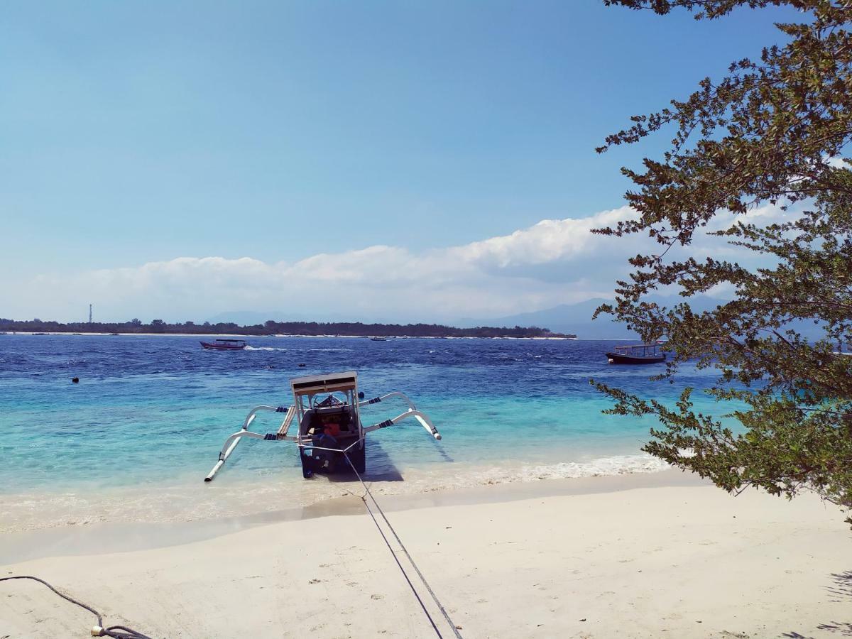 Ferienwohnung Kusuka Bungalow Gili Trawangan Exterior foto