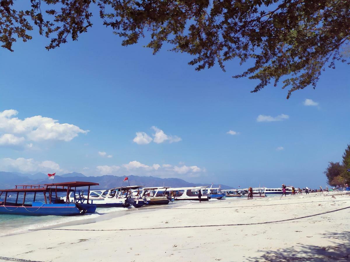 Ferienwohnung Kusuka Bungalow Gili Trawangan Exterior foto